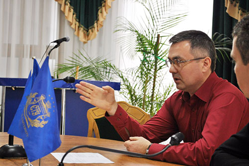 Олег Демчик на V Всеукраинской правовой школе судопроизводства